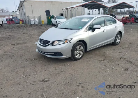 2015 Honda Civic Lx из США, поврежденный, VIN 19XFB2F58FE299224